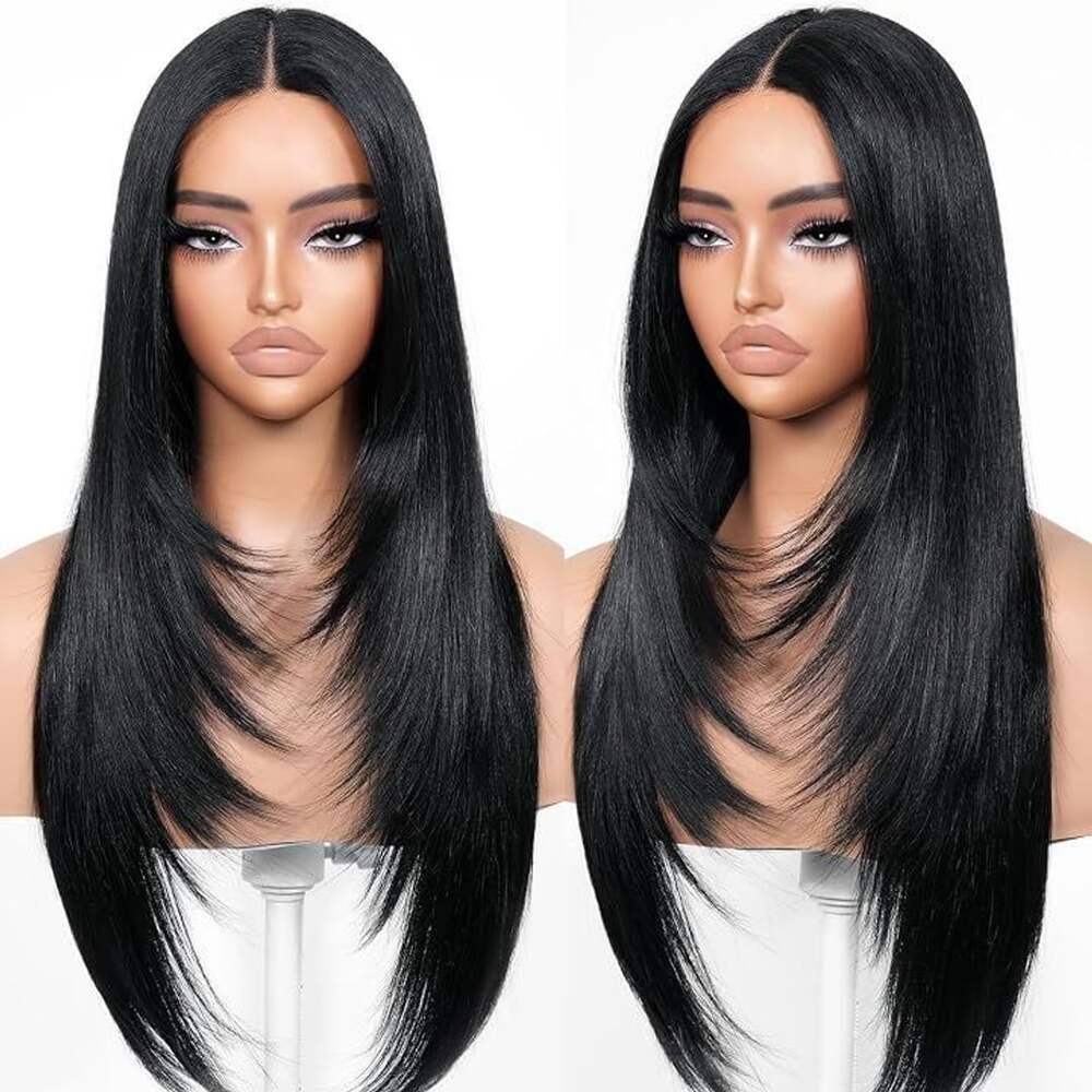 BrownBomb LG-Lace-1B Glueless Layered Wig